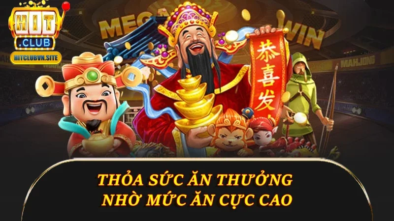 Thỏa sức ăn thưởng nhờ mức ăn cực cao Thỏa sức ăn thưởng nhờ mức ăn cực cao